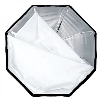 SOFT BOX OCTA 120 a ombrello con anello Bowens — immagine 2