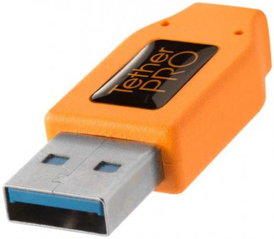 Cavo USB 3.0 maschio/Micro-B 4.6m arancio alta visibilità — immagine 4