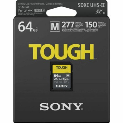 SDXC 64GB M TOUGH UHS-II U3 V60 Lettura 277MB/s Scrittura 150MB/s — immagine 2