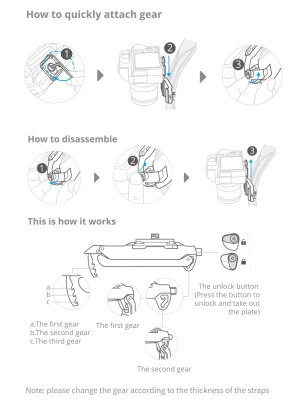 Beetle Camera Clip (incl. piastra a sgancio rapido) — immagine 10