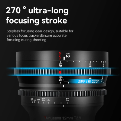 12mm T2.9 CINEMA VISION SONY E-MOUNT — immagine 7