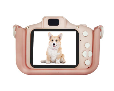 BLS-X200 Fotocamera per bambini rosa + cover Astronauta — immagine 2