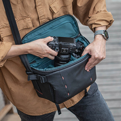 Borsa a tracolla ONEMO SLING 7L - Space Black — immagine 3