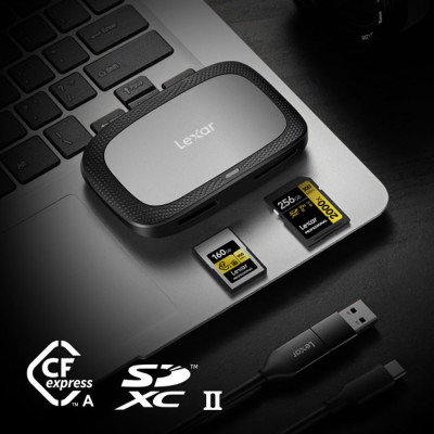 Lettore doppio CFexpress tipo A / SD - USB C — immagine 3
