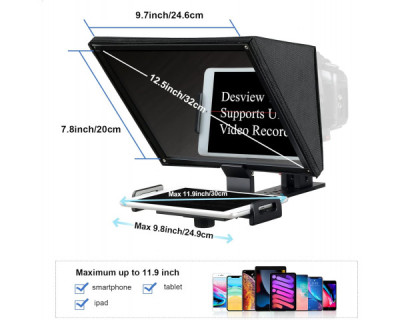 T12 Teleprompter 12" con borsa per il trasporto — immagine 2