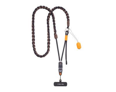 LinkGo Tracolla intrecciata per smartphone - Stellar Black