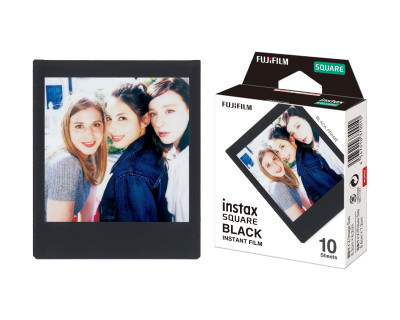 Instax SQUARE Film Black Frame 10 fogli — immagine 2