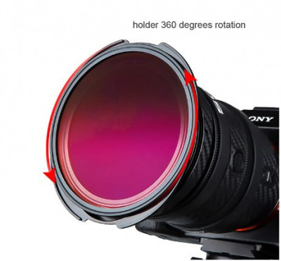 Wolverine Master KIT III magnetico con holder e filtro GND 82mm — immagine 3