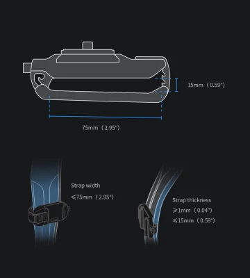 Beetle Camera Clip (incl. piastra a sgancio rapido) — immagine 8
