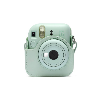 Borsa in pelle per Instax Mini 12 Mint Green — immagine 2