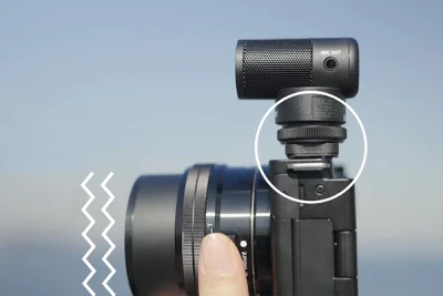 Microfono Shotgun ECM-G1 senza cavi e batteria, supercardioide — immagine 7