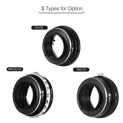 High precision lens adapter mount, nik-fx — immagine 2