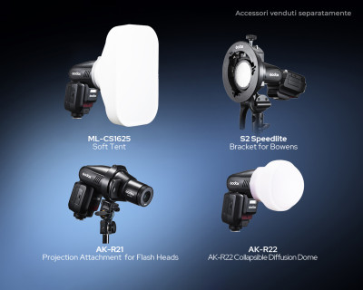 V100 C Flash TTL Canon — immagine 11
