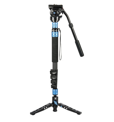 Monopiede P-325FL VIDEO Carbonio + Testa Video VH-10