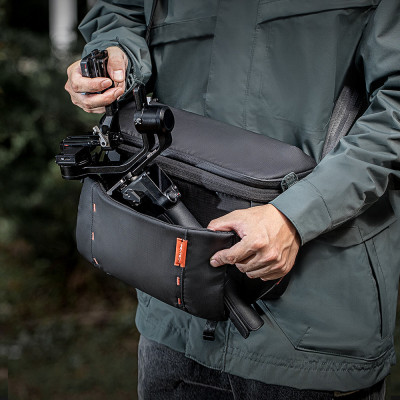 Borsa a tracolla ONEMO SLING 11L - Space Black — immagine 4