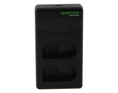 Caricabatterie Premium Twin Performance PD per Nikon EN-EL15 incl. cavo USB-C — immagine 2