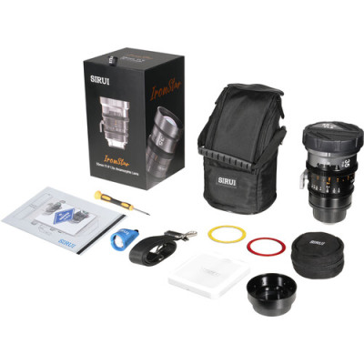 35mm T1.9 IronStar Anamorphic 1.5x FF Cine EF/PL Mount - Blue Flare — immagine 6