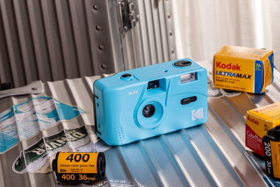 M35 CAMERA ANALOGICA CERULEAN BLUE — immagine 4