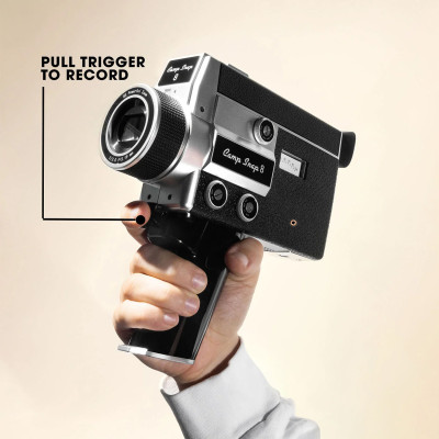 Videocamera digitale CS-8 Screen-Free - Nera — immagine 3