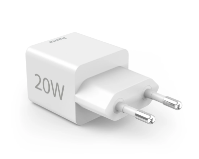 Caricatore da rete Fast Charger USB-C + USB-A Power Delivery 20W — immagine 3