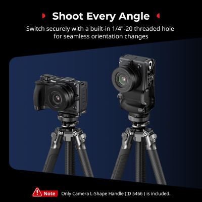 Impugnatura a L per Nikon ZR — immagine 6