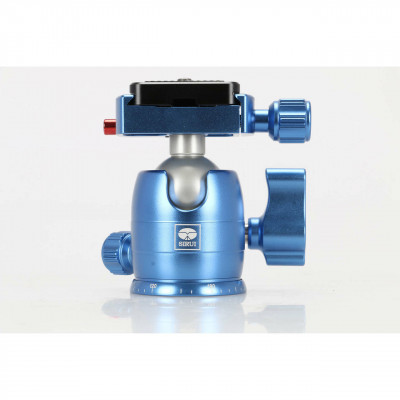 TREPPIEDE 3T-15B+B-00B CON TESTA IN ALLUMINIO BLU — immagine 3