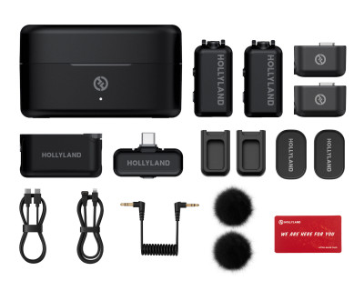 Lark MAX 2 Combo - Space Gray (2 TX + Camera RX + USB-C RX) — immagine 2