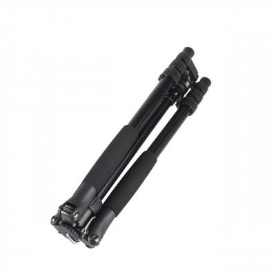 TREPPIEDE T-004SK+B-00K IN ALLUMINIO NERO — immagine 4
