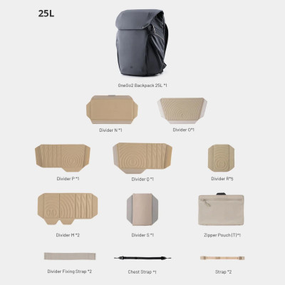 Zaino OneGo 2 25L - Pine Green — immagine 4