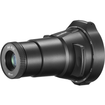 AK-R21 Kit proiezione per flash con testa circolare (Godox V100, V1 Pro, V1) — immagine 2