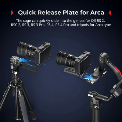Kit gabbia per Nikon ZR con maniglia superiore — immagine 6