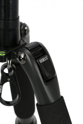 Treppiede T-005SK in alluminio Nero + Testa a Sfera B-00K — immagine 4