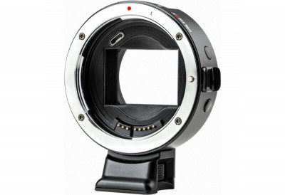 Adattatore Auto focus PER OTTICHE CANON EF/EF-S SU SONY E-MOUNT con display OLED — immagine 5