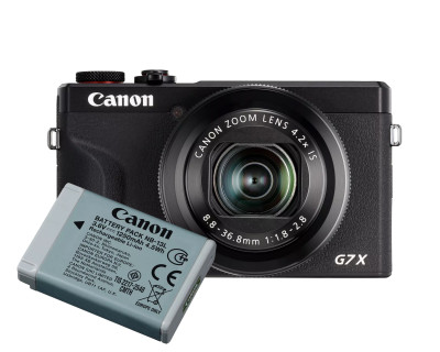 PowerShot G7 X Mark III Black - Battery kit