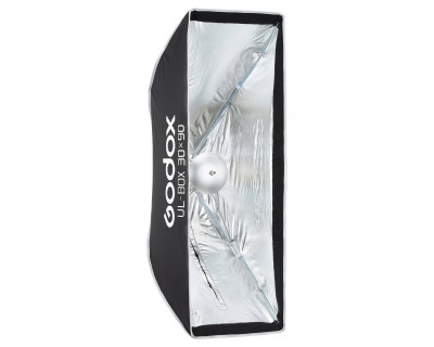 Softbox rettangolare Quick Release 30x90 Bowens (serie UL) — immagine 2