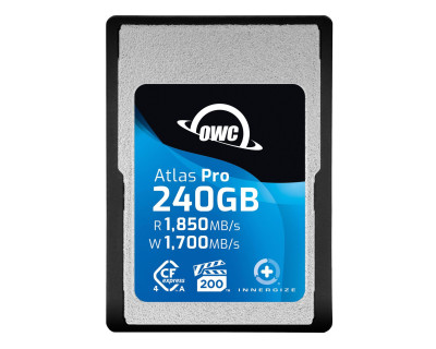 240GB Atlas Pro CFexpress Tipo A 4.0 - VPG200 R1850 MB/s W1700 MB/s