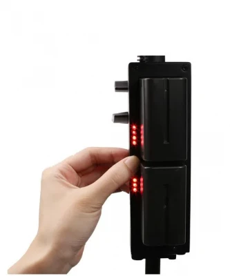 MANIGLIA PER FORZA 60 CON SLOT PER 2 BATTERIE NP-F970 — immagine 5