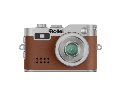 Mini Fotocamera Marrone - Portachiavi Digitale Gadget & Idea Regalo — immagine 3