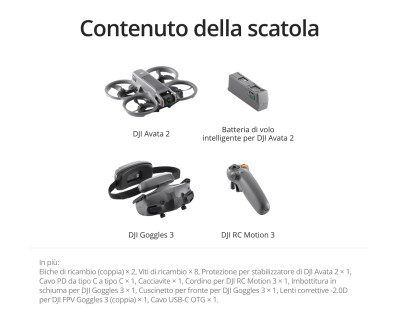 Avata 2 Fly More Combo (RC Motion 3 e Goggles 3) — immagine 12