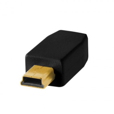Cavo USB 2.0 maschio/Mini-B 5 pin 30cm nero — immagine 4