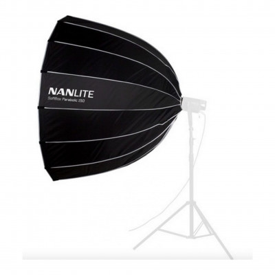 Softbox parabolico ad ombrello 150cm Bowens — immagine 2