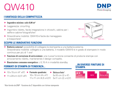 Stampante QW410 — immagine 4