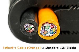 Cavo USB 2.0 maschio/Mini-B 5 pin 30cm nero — immagine 5