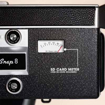 Videocamera digitale CS-8 Screen-Free - Nera — immagine 6