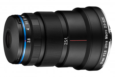 Venus Optics 25mm f/2.8 2.5-5x Ultra Macro per Sony NEX