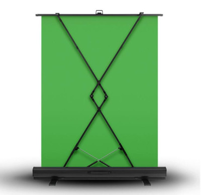 Fondale autoportante di stoffa 200x180cm Verde — immagine 2