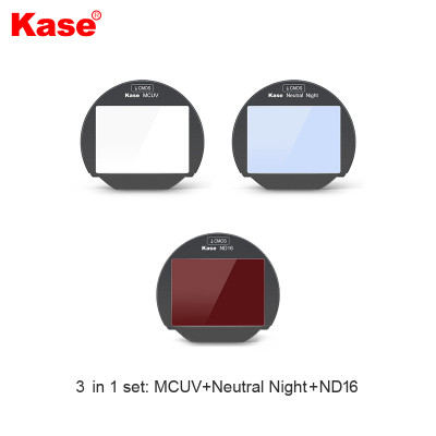 FILTRO CLIP 3 IN 1 SET (MCUV/ND16/NEUTRAL NIGHT) PER FUJI X