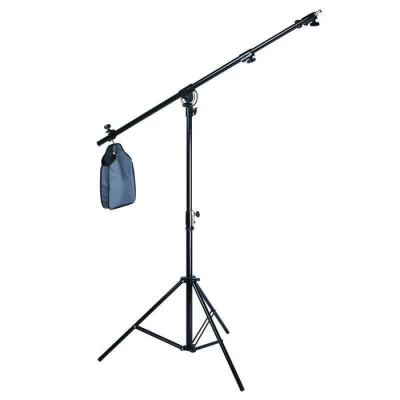 Stativo a giraffa in alluminio 420LB Light boom con sacca contrappeso