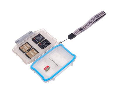 Tortoise T-MCC-1 Custodia rigida trasparente per 32 schede di memoria — immagine 3