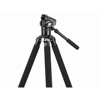 Treppiede R-3213X in fibra di carbonio + Testa VH-10X — immagine 3